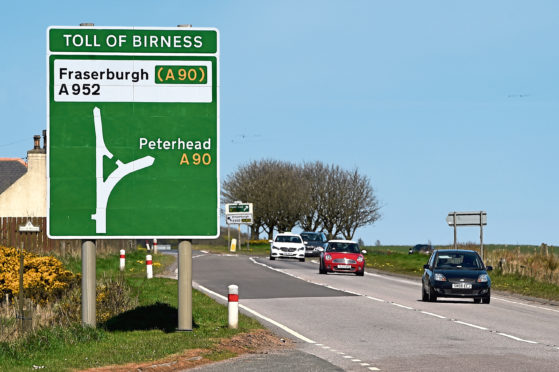 Councillors have called for roads in Buchan to be improved