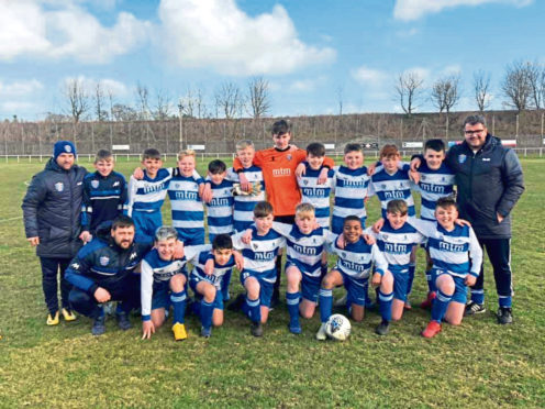 Dyce Boys Club Under-13s.