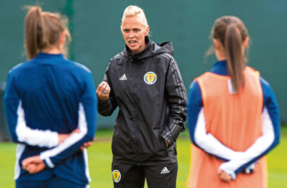 Scotland head coach Shelley Kerr.