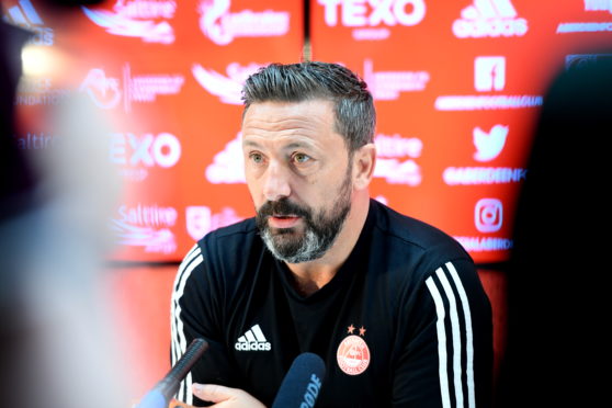 Aberdeen manager Derek McInnes.
Picture by Scott Baxter 17/05/2019