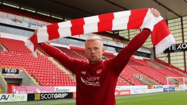 Curtis Main signed in the summer.