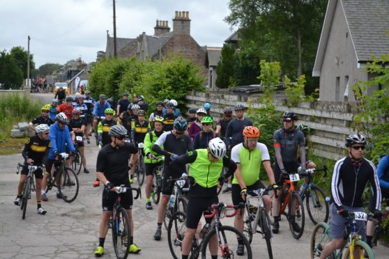 This year's Methlick Cycle Challenge took place earlier this month