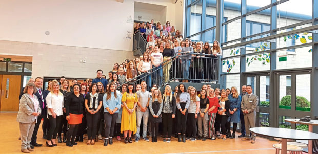 Aberdeenshire Council welcomed
dozens of new probationer teachers
at the start of the 2019-20 term