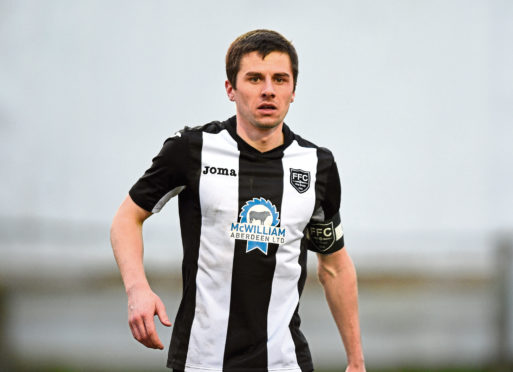 Fraserburgh captain Paul Young.
Picture by Darrell Benns