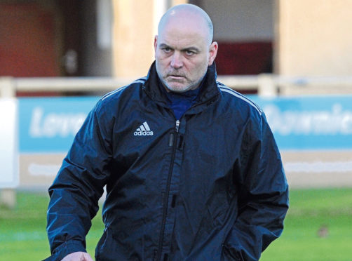 Deveronvale manager Steve Dolan.