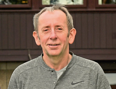 Newmachar chairman Gordon Angus.