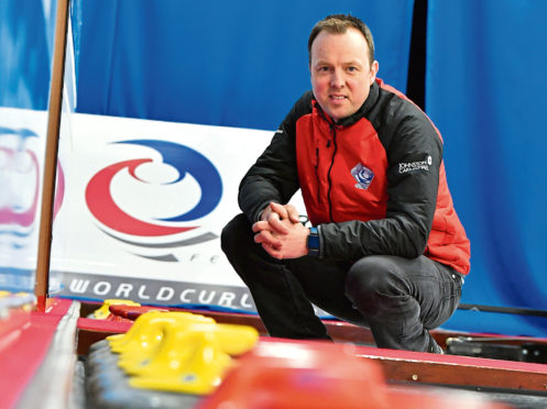 Curl Aberdeen manager and former Winter Olympian Tom Brewster.