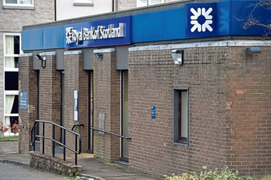 The old RBS in Dyce