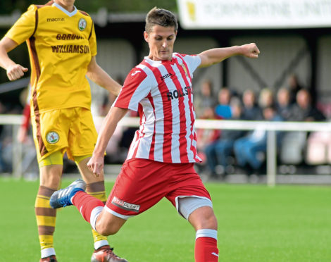 Formartine's Daniel Park.
Picture by Kath Flannery