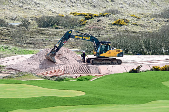 The site of Donald Trump’s golf course at Menie may lose its Special Site of Scientific Interest (SSSI) status