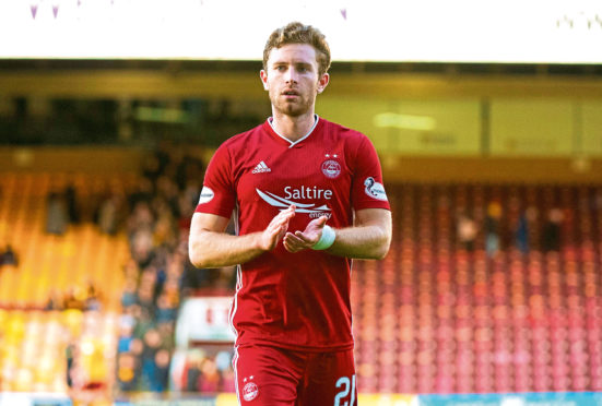 Aberdeen's Jon Gallagher.