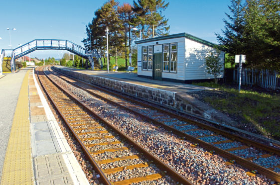 Insch Railway Station