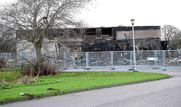 Cordyce School was hit by fire in 2017