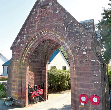 Turriff's existing cemetery entrance
