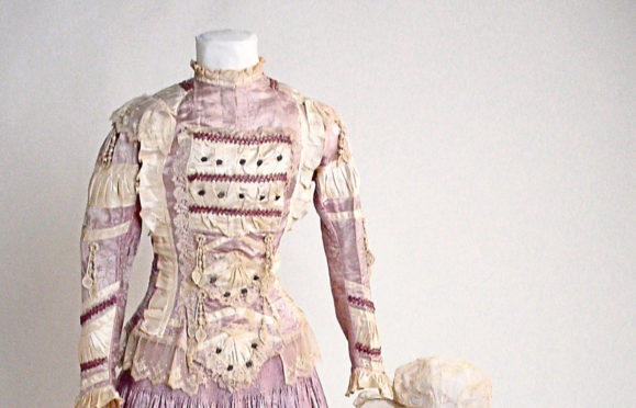Bolivian inspired dress, 1900