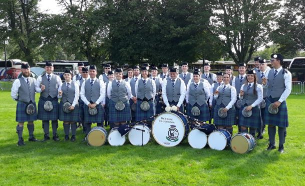 The Deeside Caledonia Pipe Band
