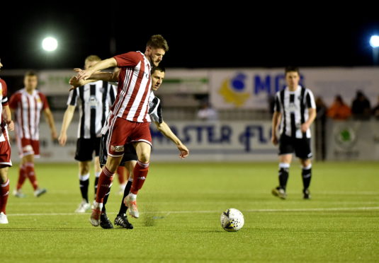 Darryn Kelly of Formartine.
Picture by Scott Baxter 04/10/2019
