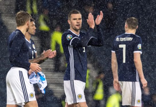 Scotland and Aberdeen's Michael Devlin.