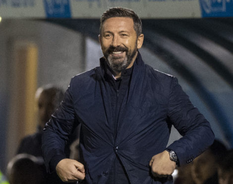 Aberdeen manager Derek McInnes.