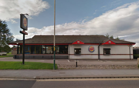 Burger King on Ashgrove Road, Elgin