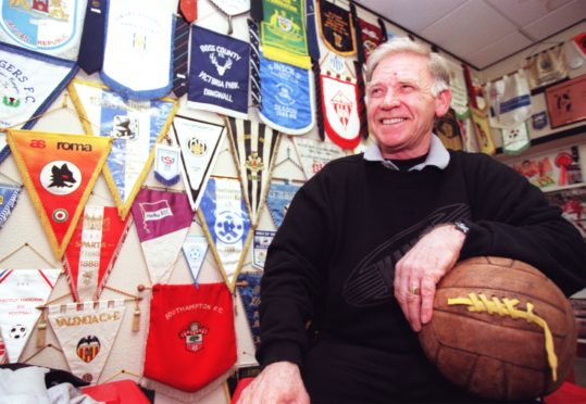 Aberdeen legend Teddy Scott