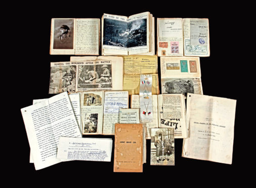 The Aberdeen University graduate wrote about his wartime experiences in a collection of diaries, which have been bought by the university's special collections team