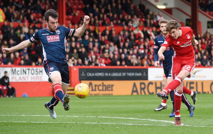 28/10/2017 Ryan Christie cancels out Gardyne's opener 28/10/2017 Ryan Christie cancels out Gardyne's opener