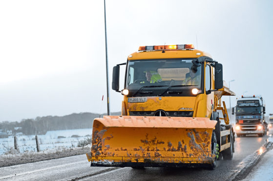 Gritters have been out across the region