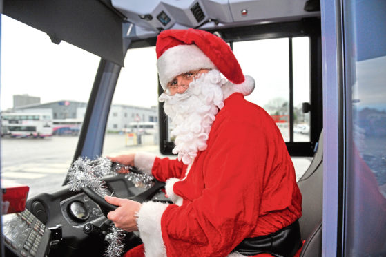 Service alterations for the festive period have been announced.