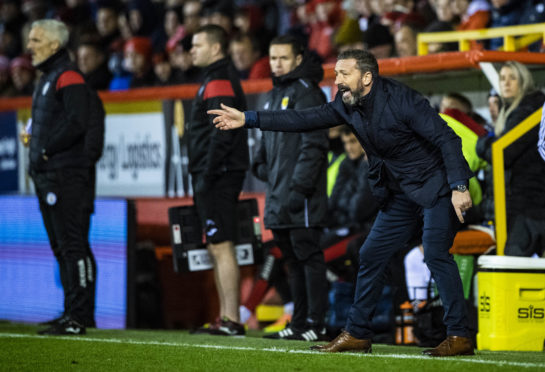 Aberdeen manager Derek McInnes.