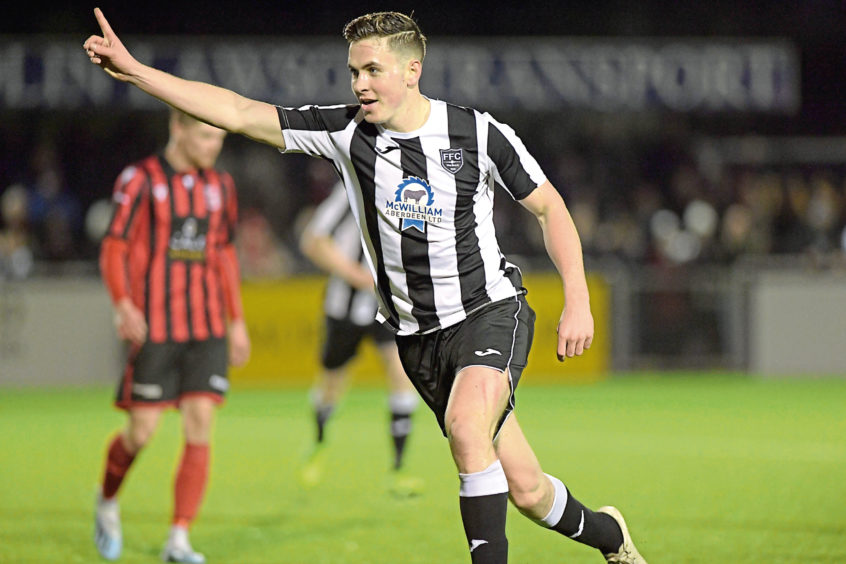 Aberdeenshire Shield final was dream for Fraserburgh’s Paul Campbell
