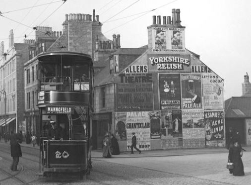 Holburn Street at its junction with Great Western Road and Willowbank Road in the late 1800s. Picture courtesy of the George Washington Wilson archive at Aberdeen University