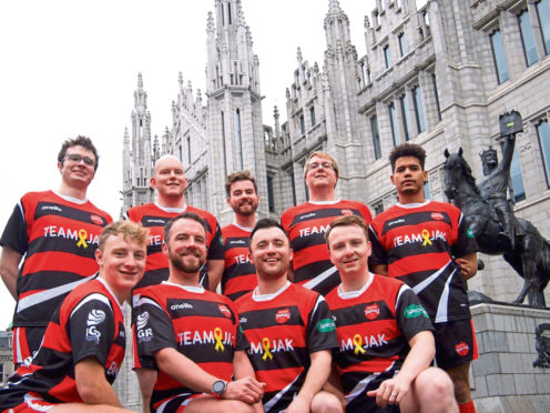 The Aberdeen Taexali Rugby Club.