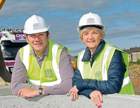 Douglas Lumsden and Jenny Laing welcome the £62m energy transition fund which will help north-east oil, gas and energy businesses recover