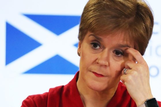 Scotland's First Minister Nicola Sturgeon