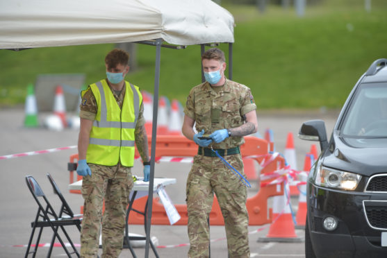 The Elgin mobile test unit opened today