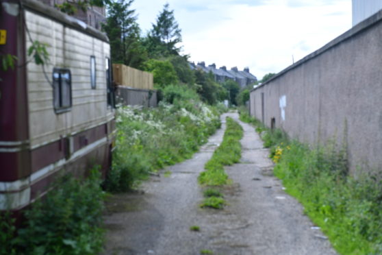 The attack happened on Victoria Lane