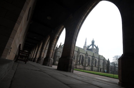 Elphinstone Hall and Kings College.