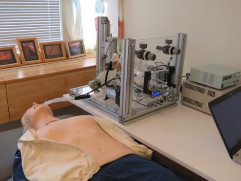 The ventilator developed at Aberdeen University