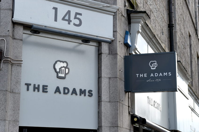 CR0022810
Locator of Hawthorn Bar (Adams), Holburn Street, Aberdeen.
13 new cases of coronavirus associated with the Hawthorne Bar.
Picture by Kenny Elrick 02/08/2020