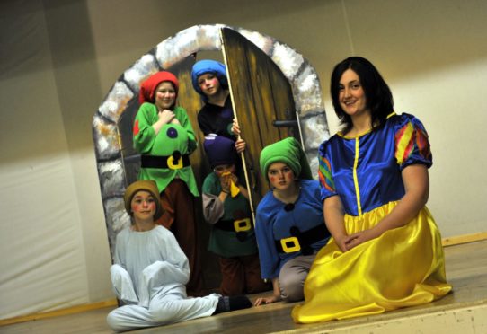 Culter Theatre Club production of Snow White. Picture by Kami Thomson