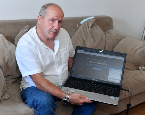 Deal or No Deal winner Graeme Garioch was conned by bitcoin scammers