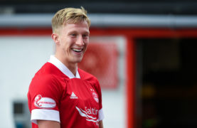 Dons midfielder McCrorie called up to Scotland squad