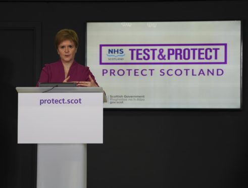 First Minister Nicola Sturgeon