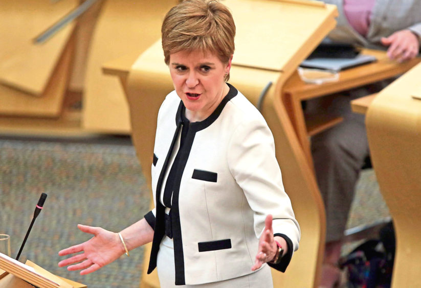Nicola Sturgeon has been accused of lying to Holyrood.