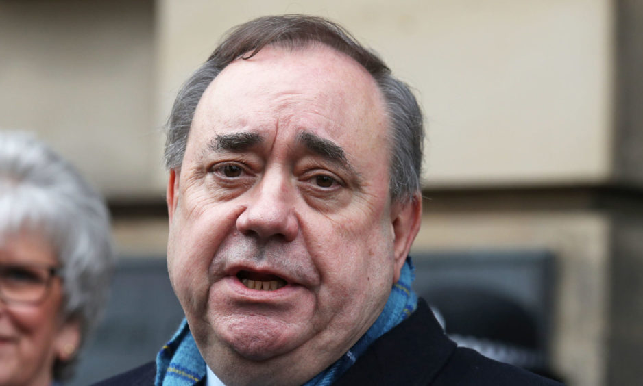 Former first minister Alex Salmond.
