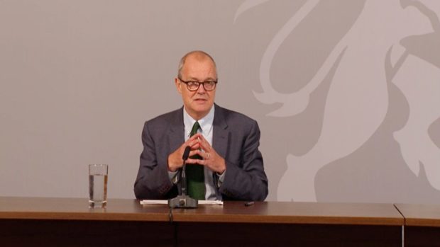 Sir Patrick Vallance at Covid-19 briefing today