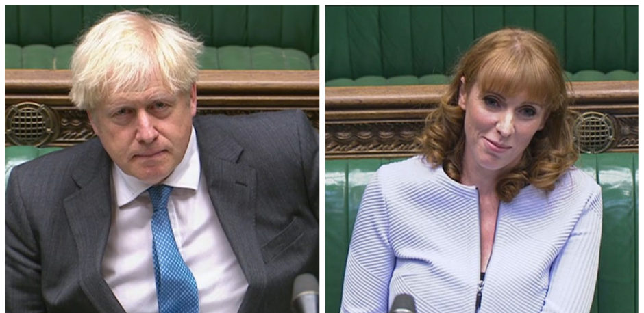 Boris Johnson came up against Angela Rayner at PMQs.