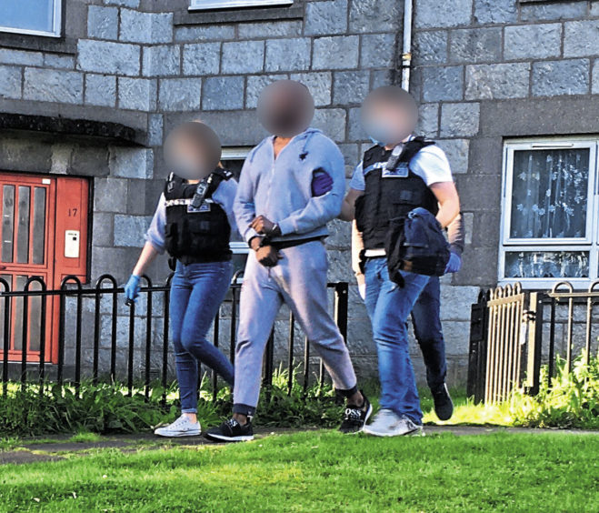 Exclusive Arrests As Drug Cops Smash Organised Crime Gang In Aberdeen Evening Express 8369