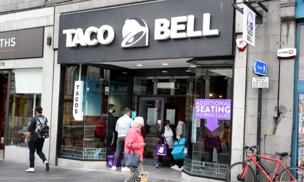 Taco Bell hopes to open a second unit in Aberdeen. Pictured is the first one on Union Street.